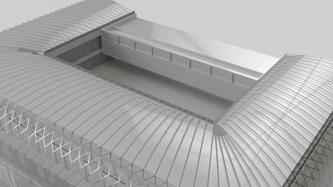 Vorosmarty square business center - Budapest Low-poly 3D model_10