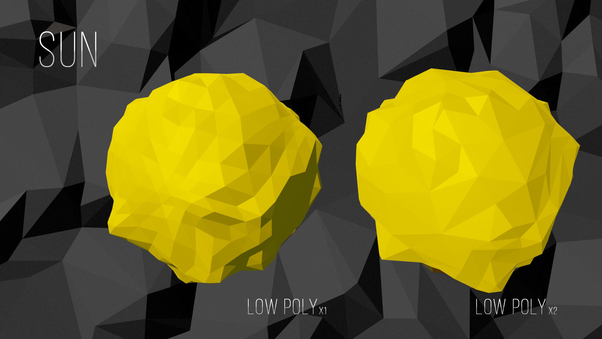 Low Poly Cosmos Project - Planets Low-poly 3D model_11