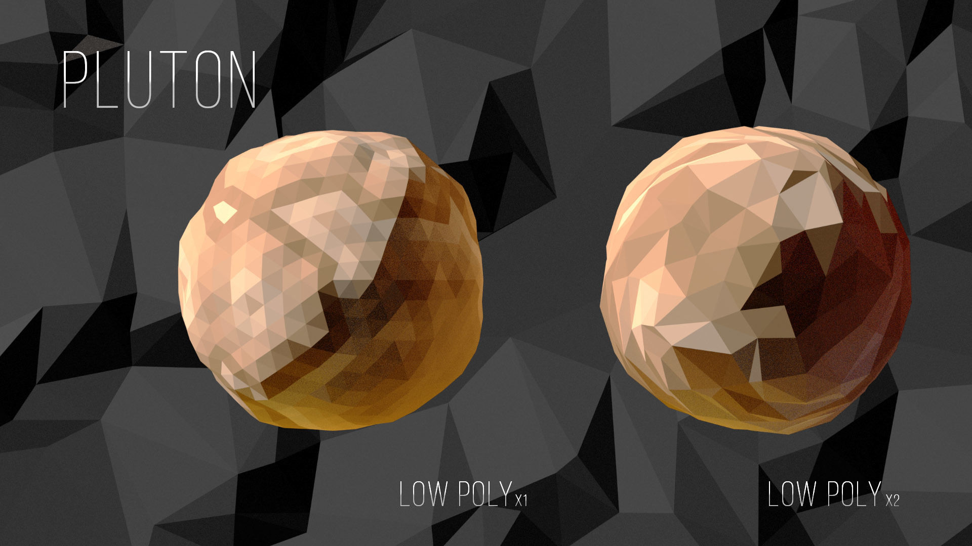 Low Poly Cosmos Project - Planets Low-poly 3D model_6