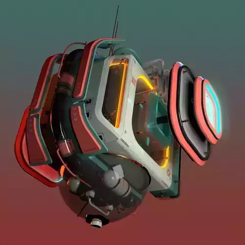 Cuboid futuristic device