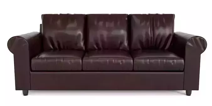 SofaPBR seater leather sofa
