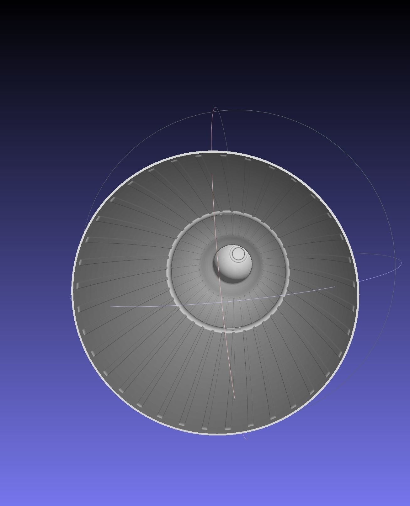 Space-X Merlin 1D Rocket Engine Printable Desk Model 3D print model_29
