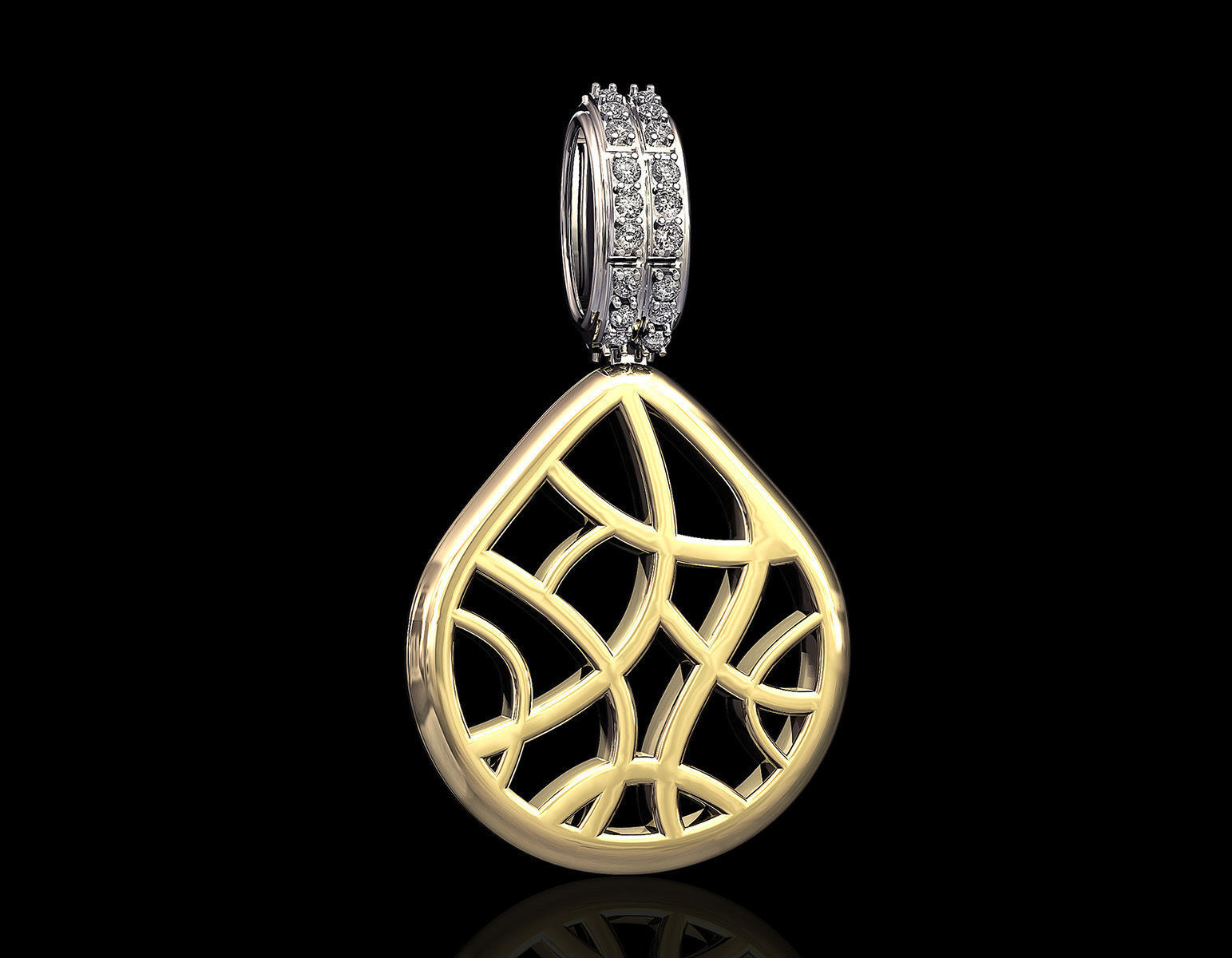 pick pendant 3D print model_1
