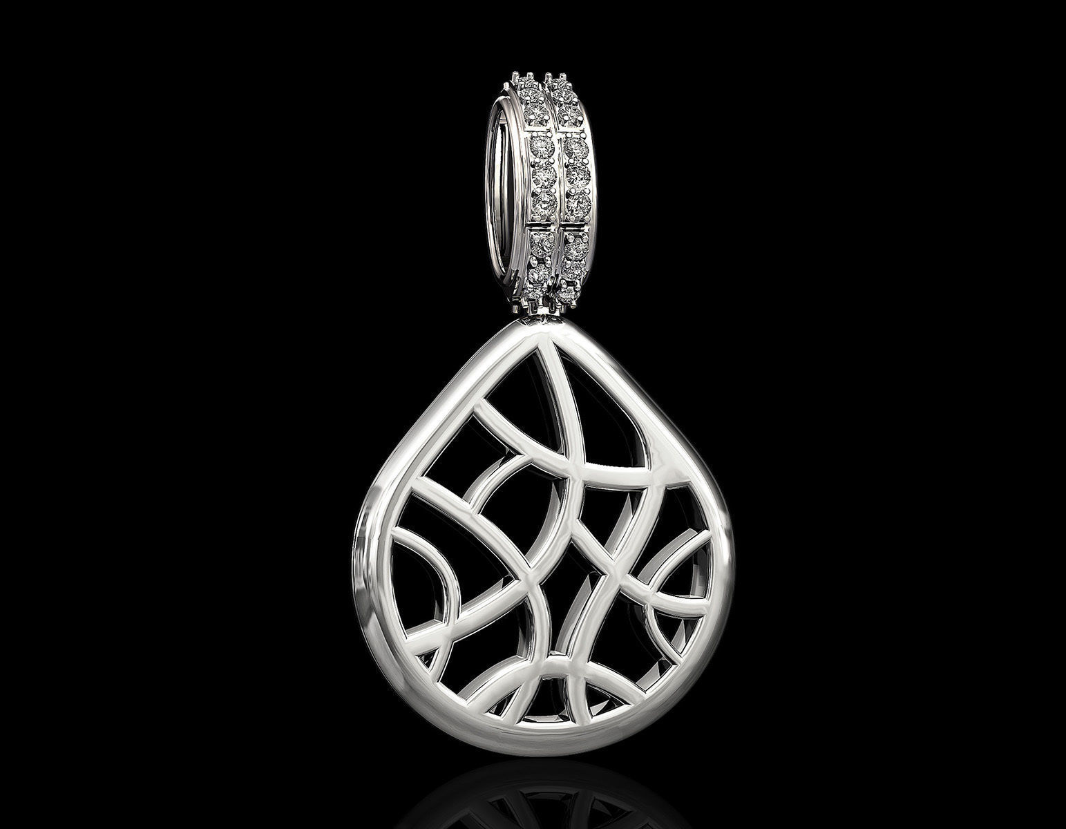 pick pendant 3D print model_2