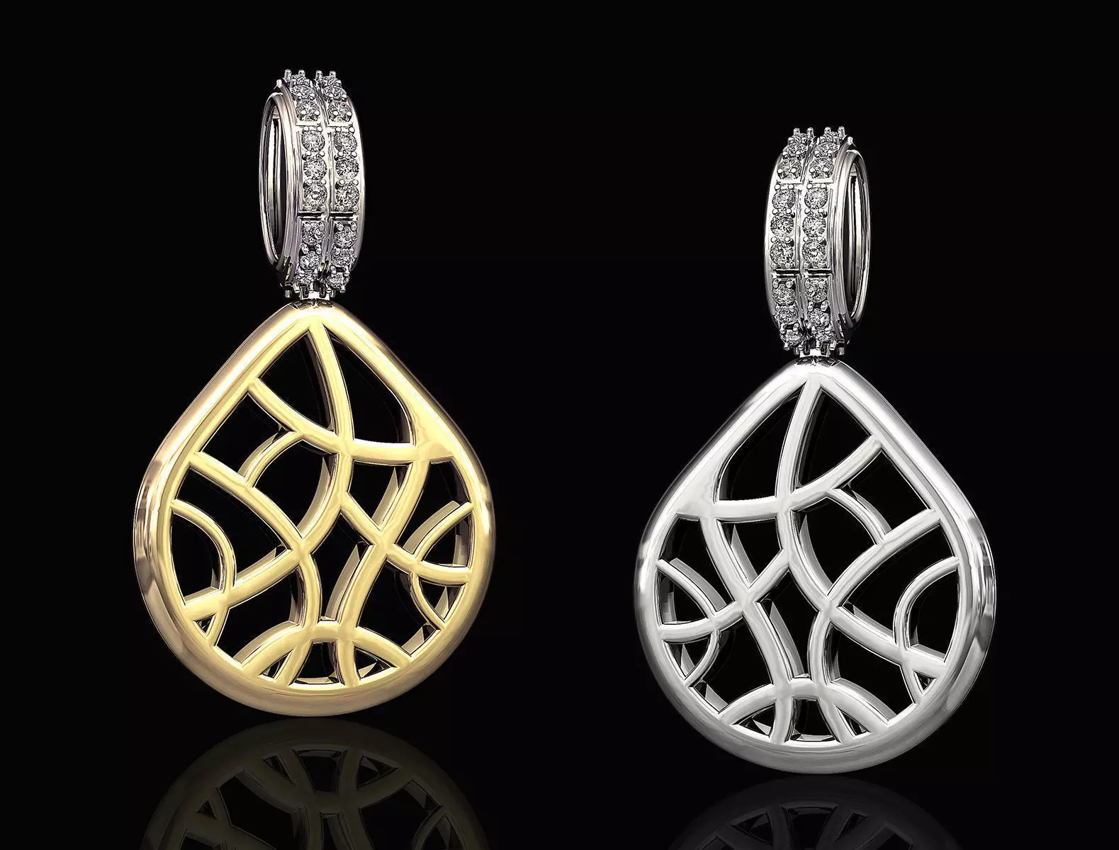 pick pendant 3D print model_0