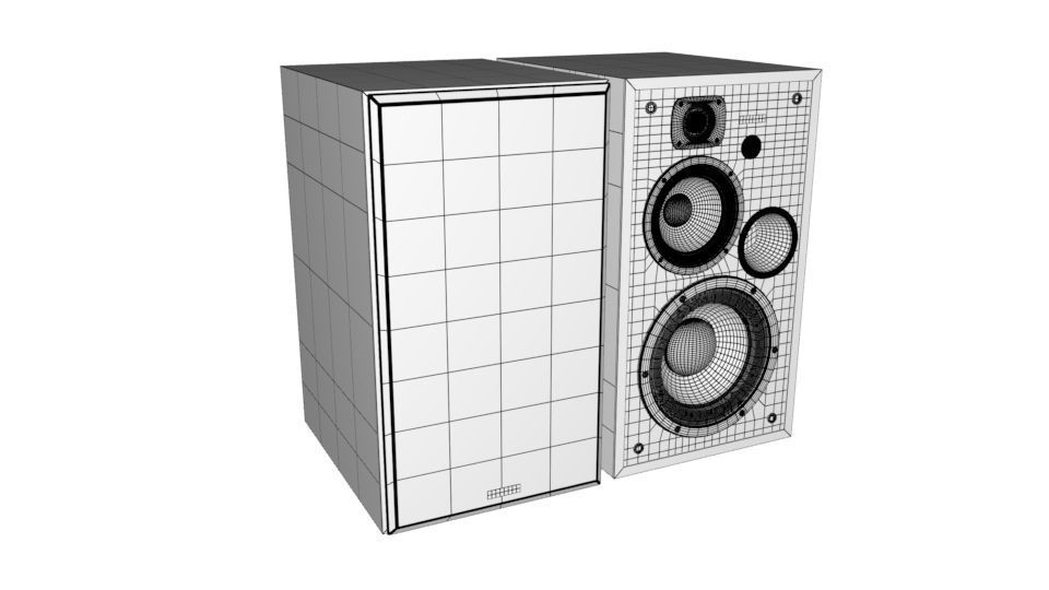 Speakers Edifier  3D model_6