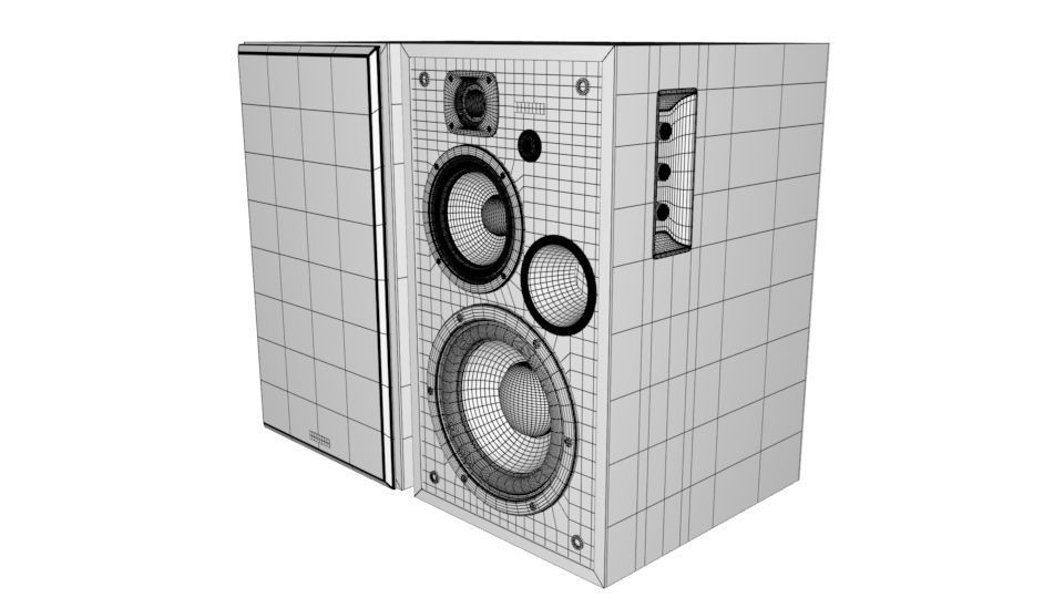 Speakers Edifier  3D model_9