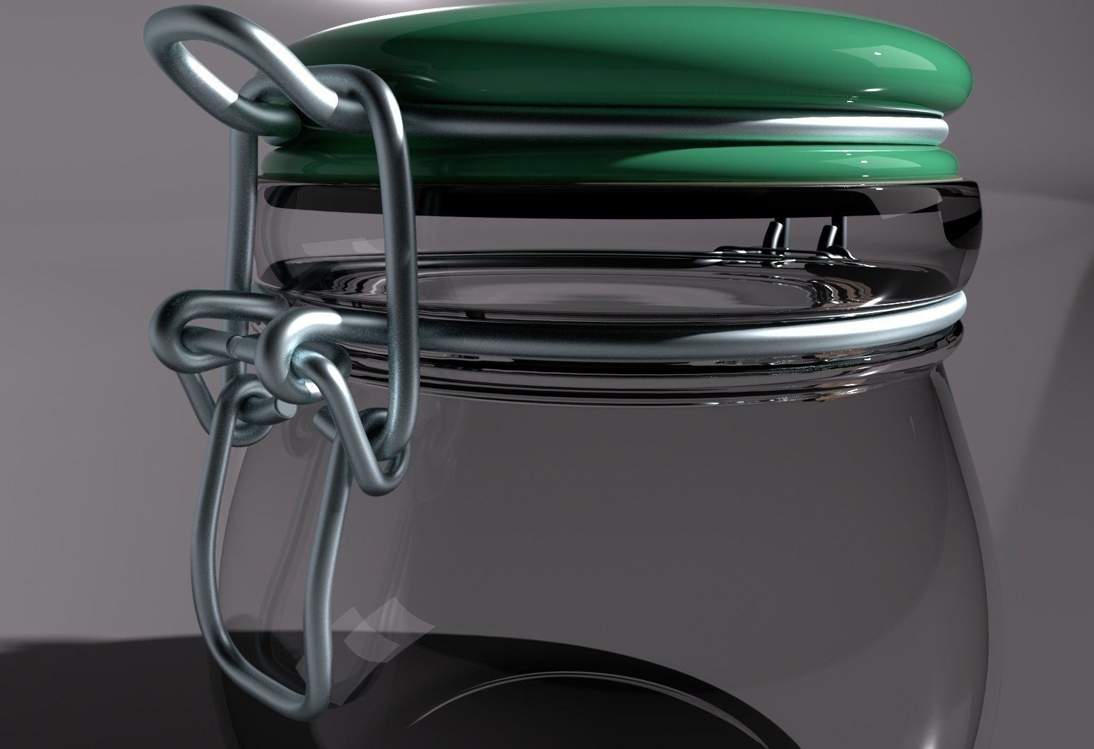 mason jar 3D model_3