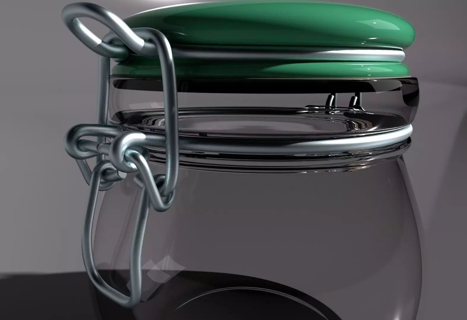 mason jar 3D model_0