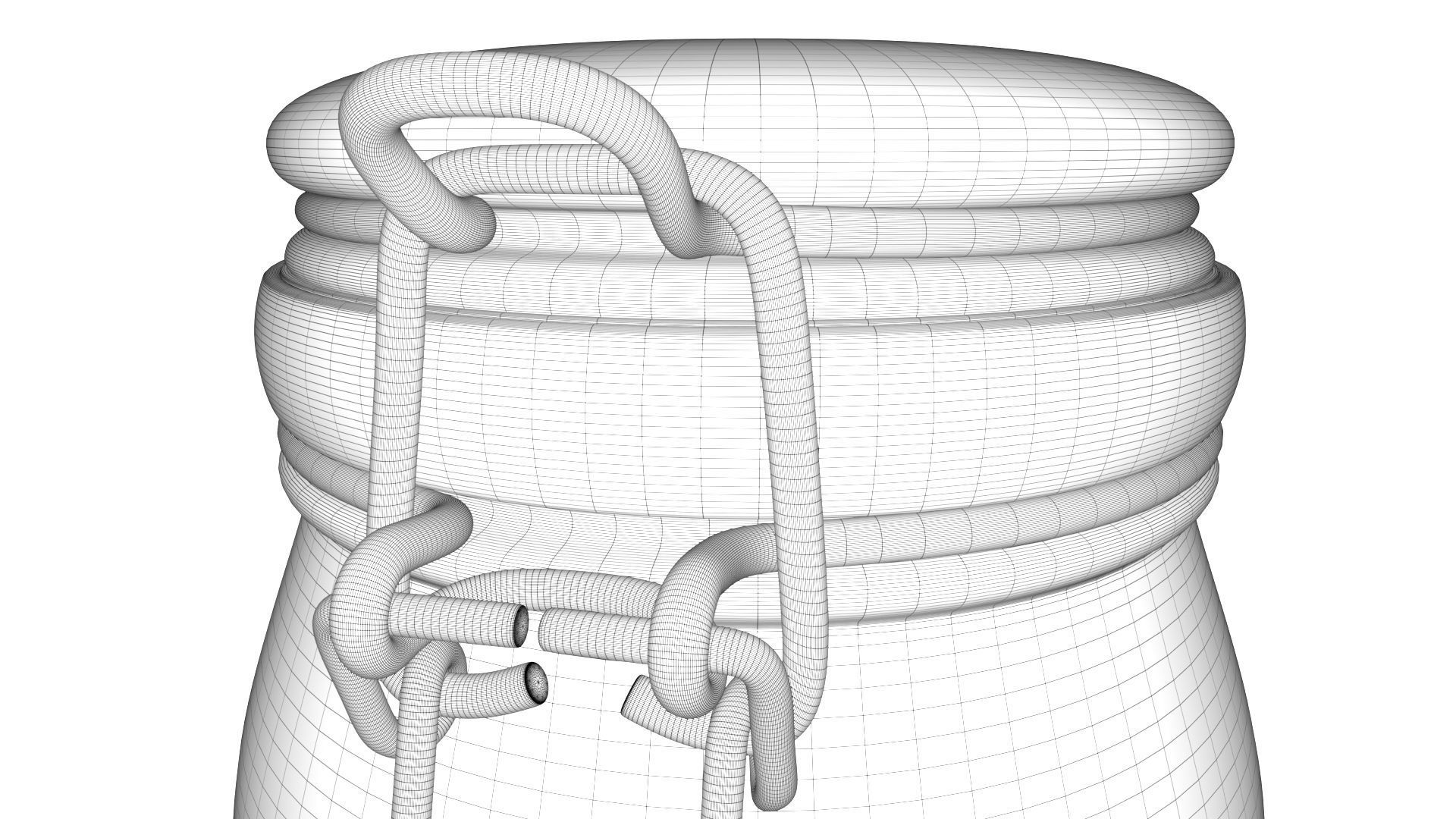 mason jar 3D model_9