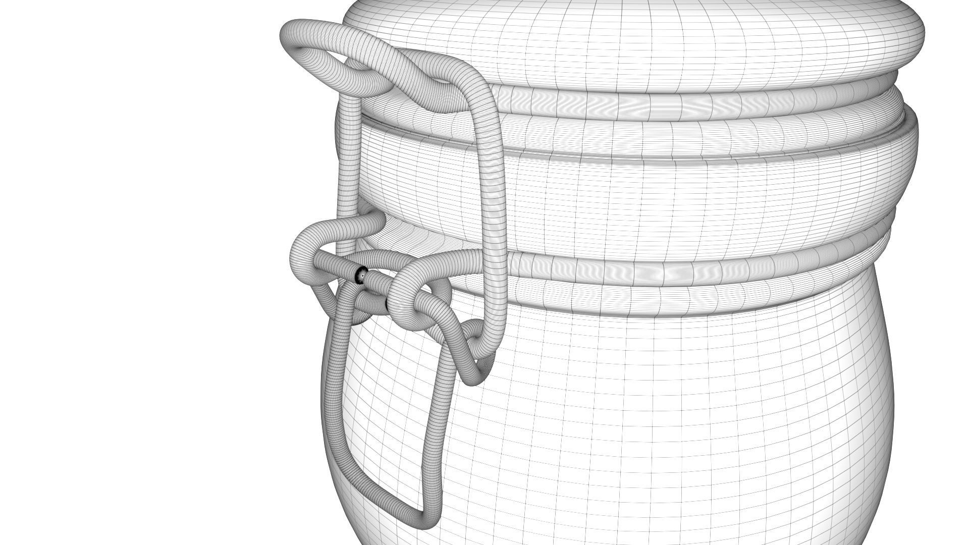 mason jar 3D model_6