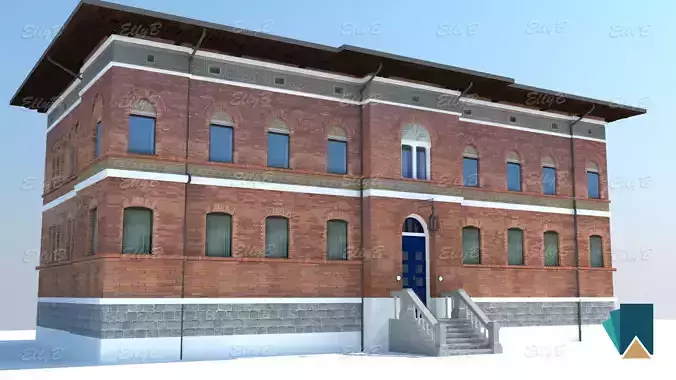 La Maddalena Building 3D model