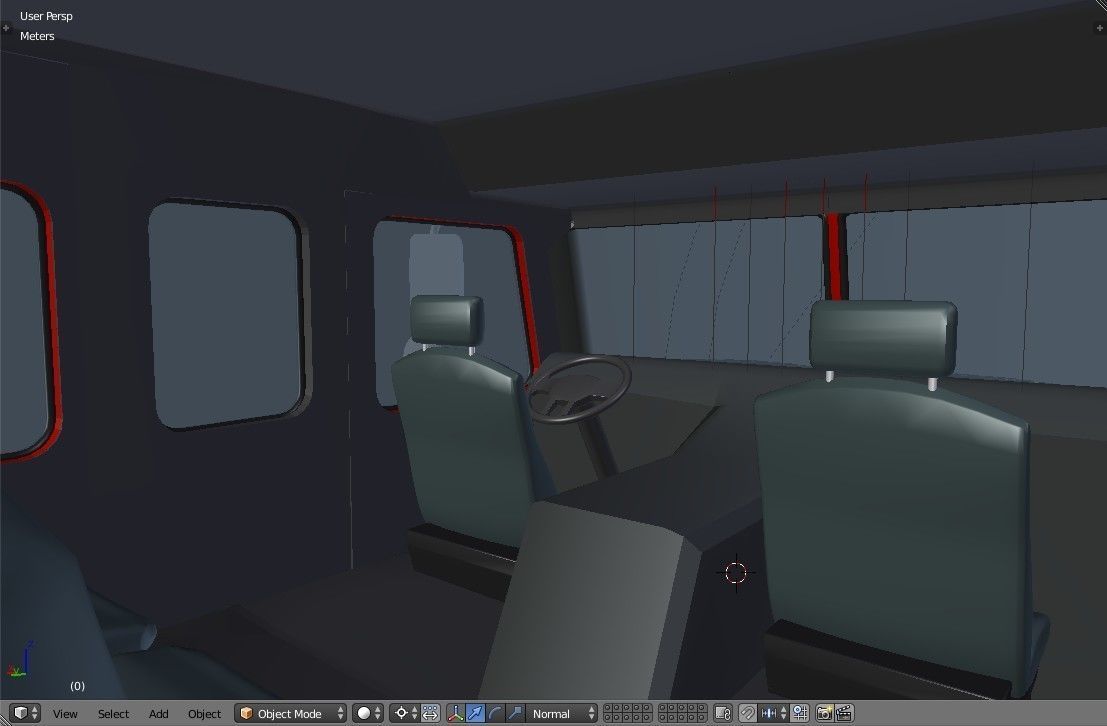 American Fire Engine Rescue Pumper Truck 3D model_43