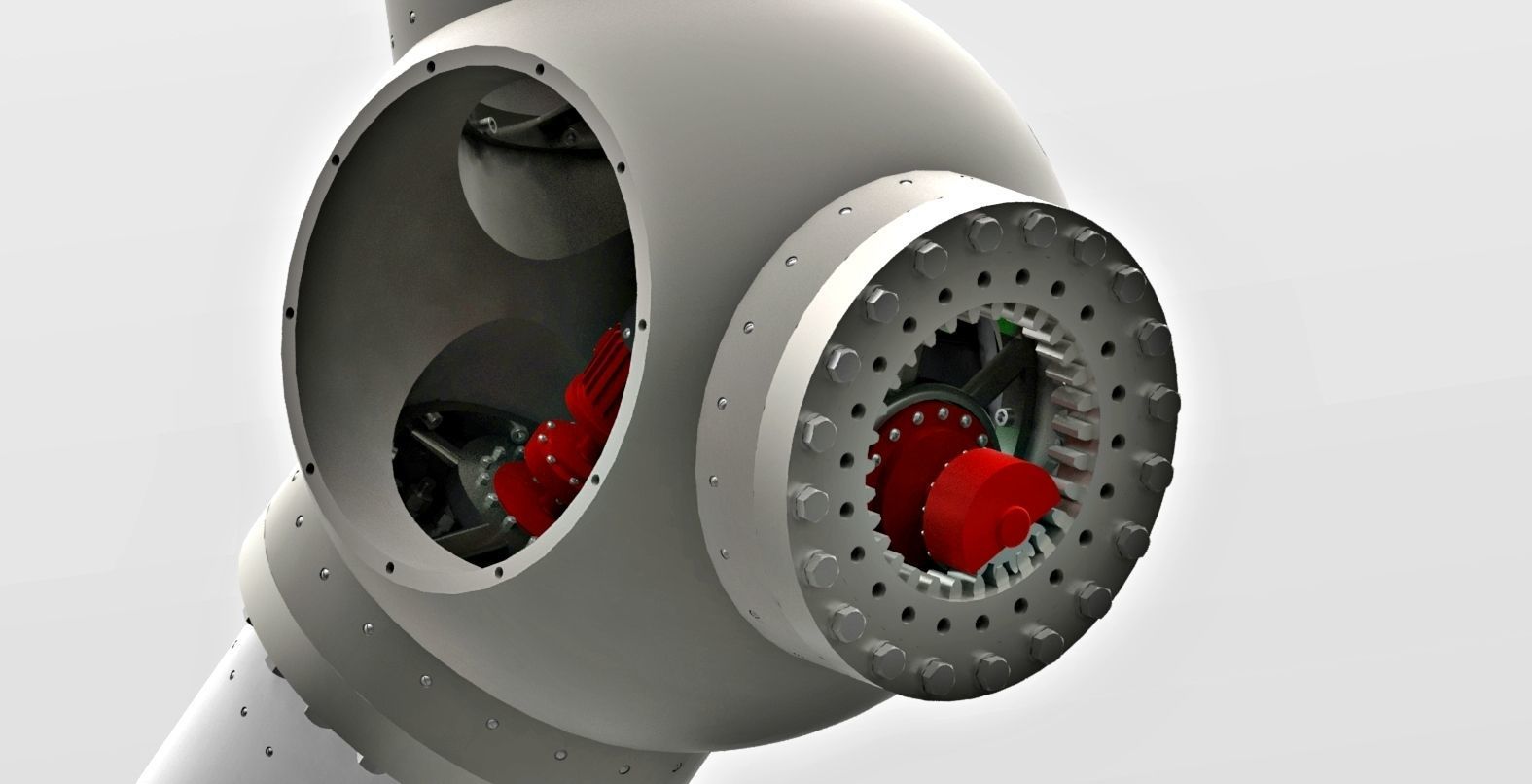 Wind turbine 3D model_21