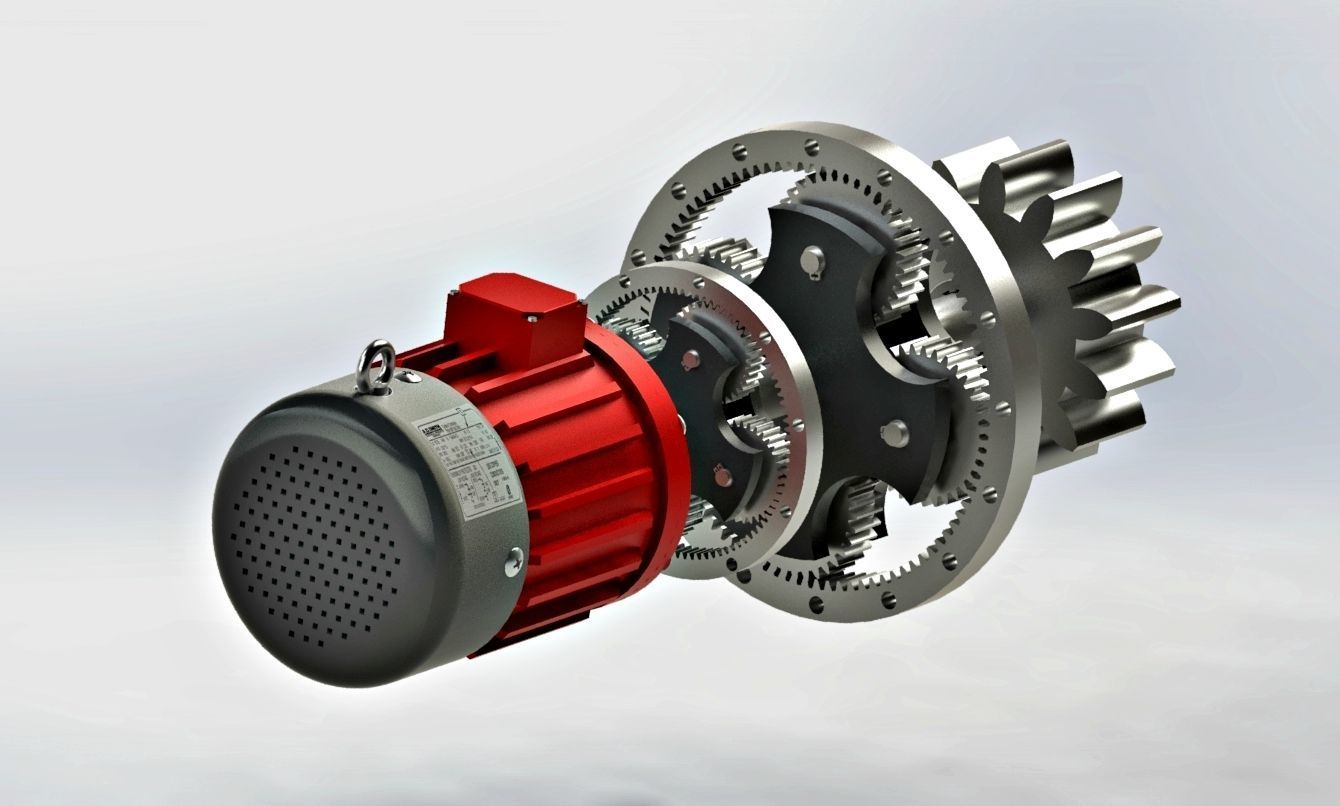 Wind turbine 3D model_30