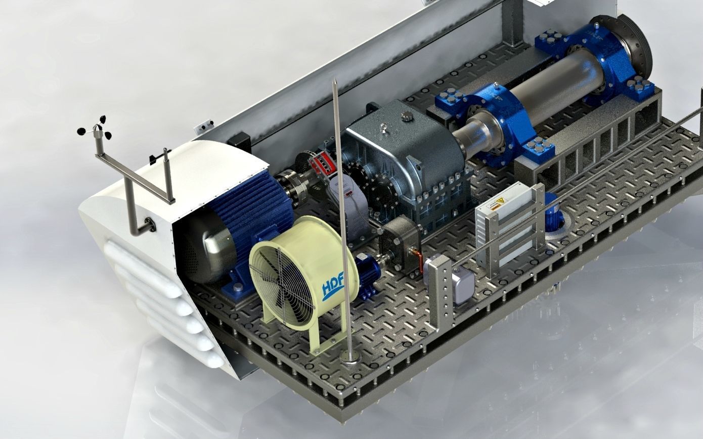 Wind turbine 3D model_52