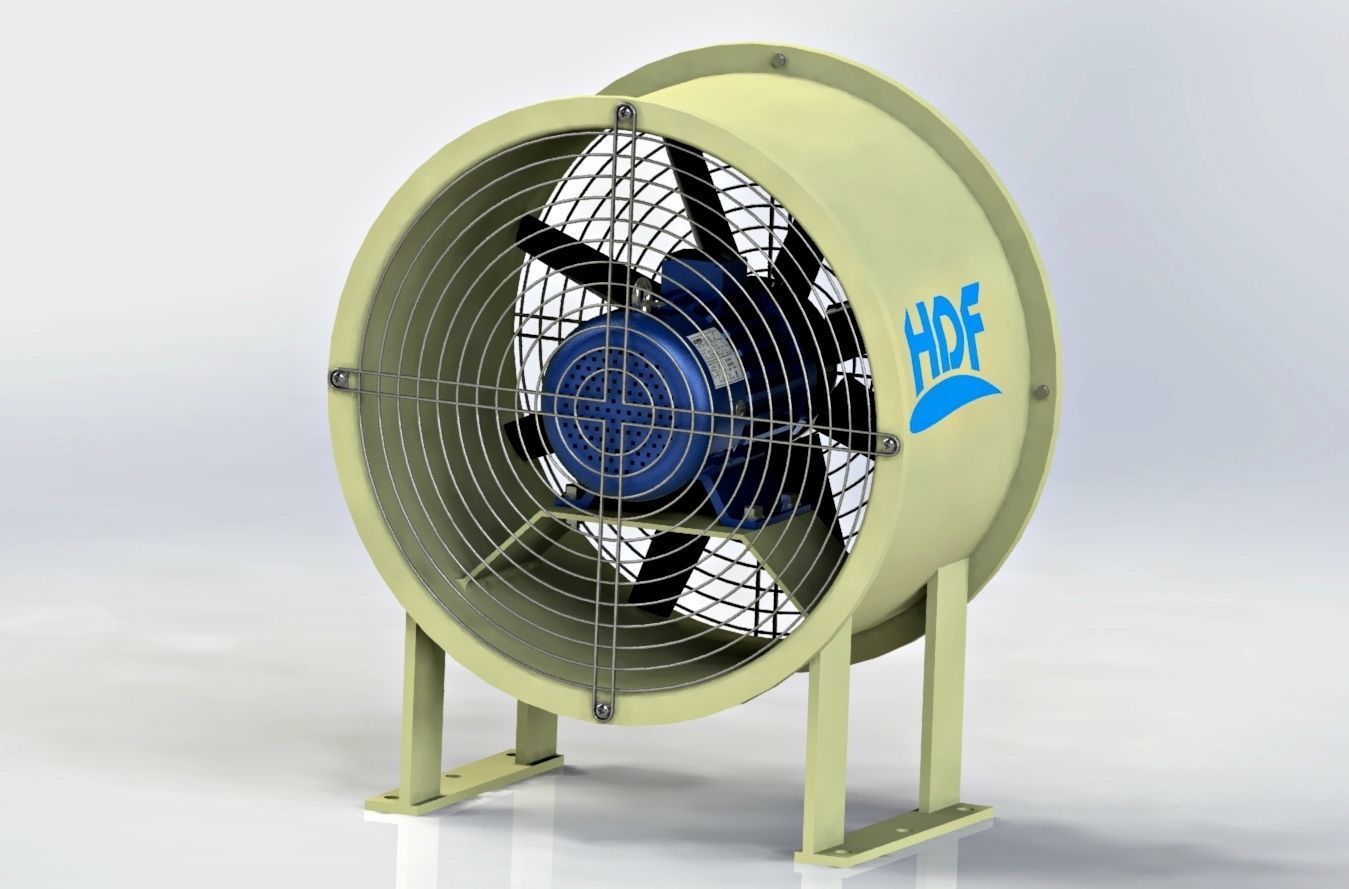 Wind turbine 3D model_15