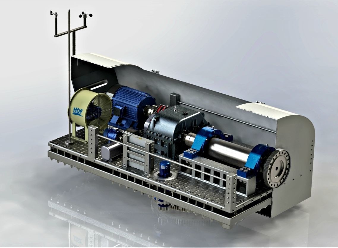 Wind turbine 3D model_49