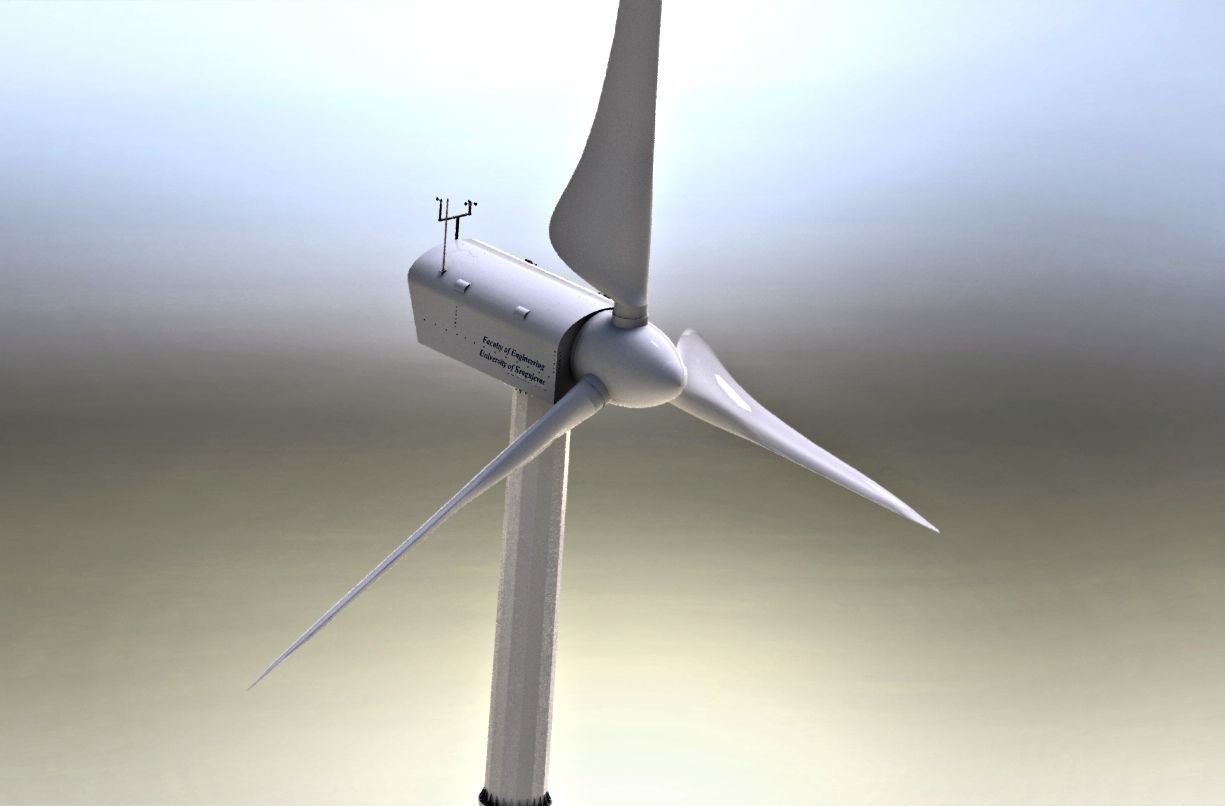 Wind turbine 3D model_54
