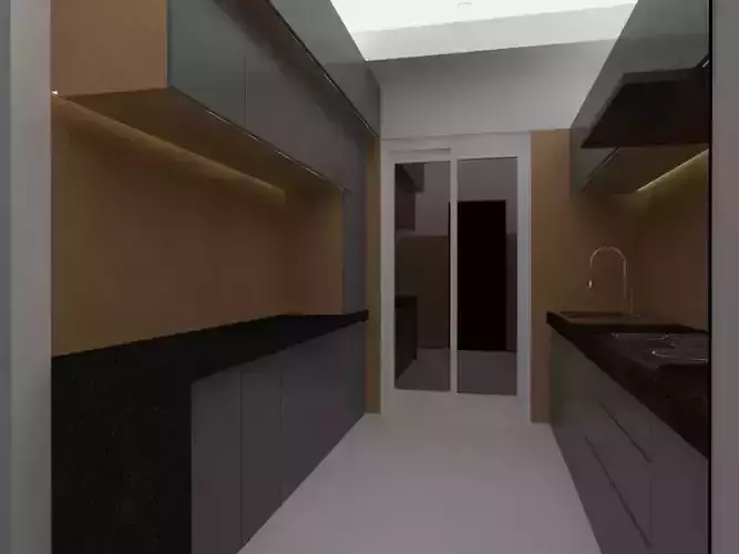 Small Compact Kitchen