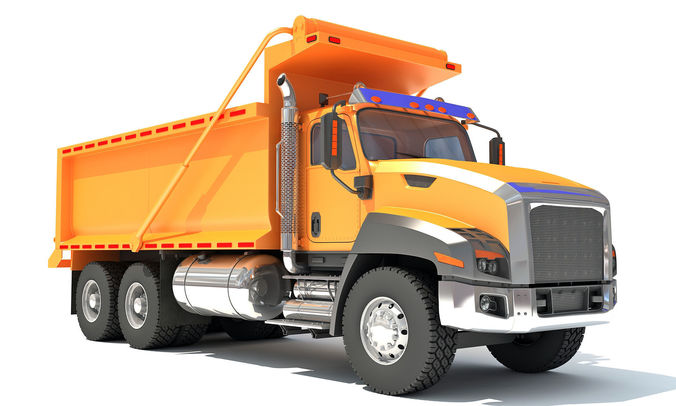 Dump Truck 3D model