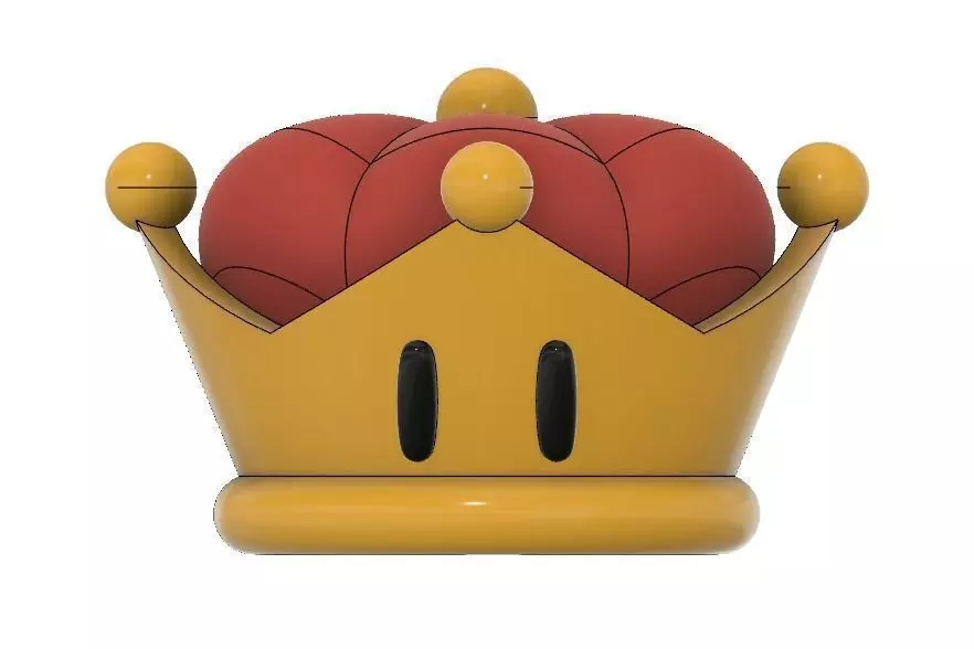 Super Crown for Bowsette 3D print model_0