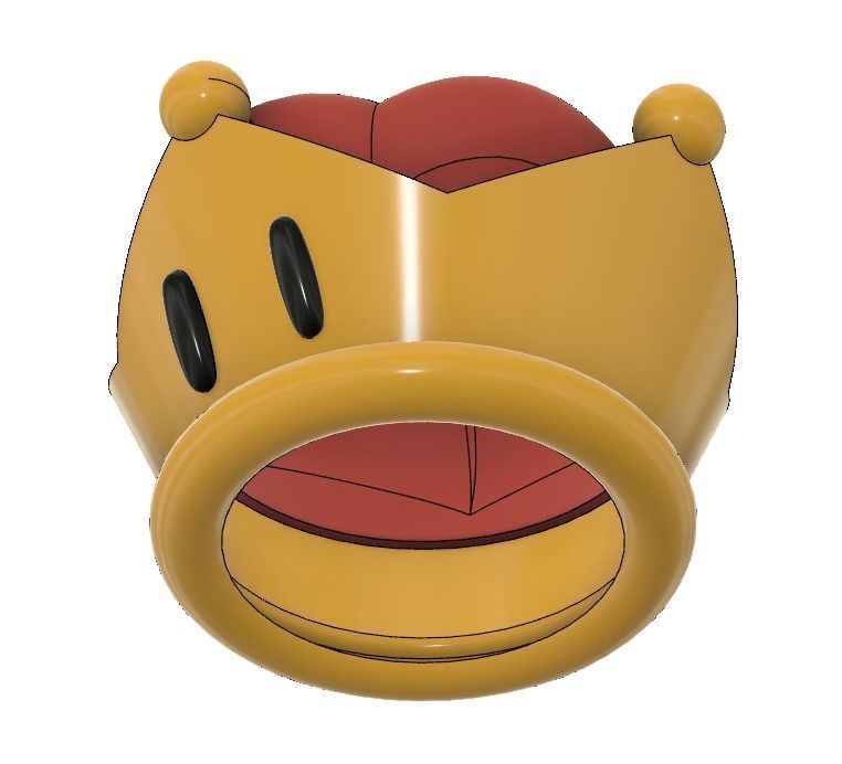 Super Crown for Bowsette 3D print model_3