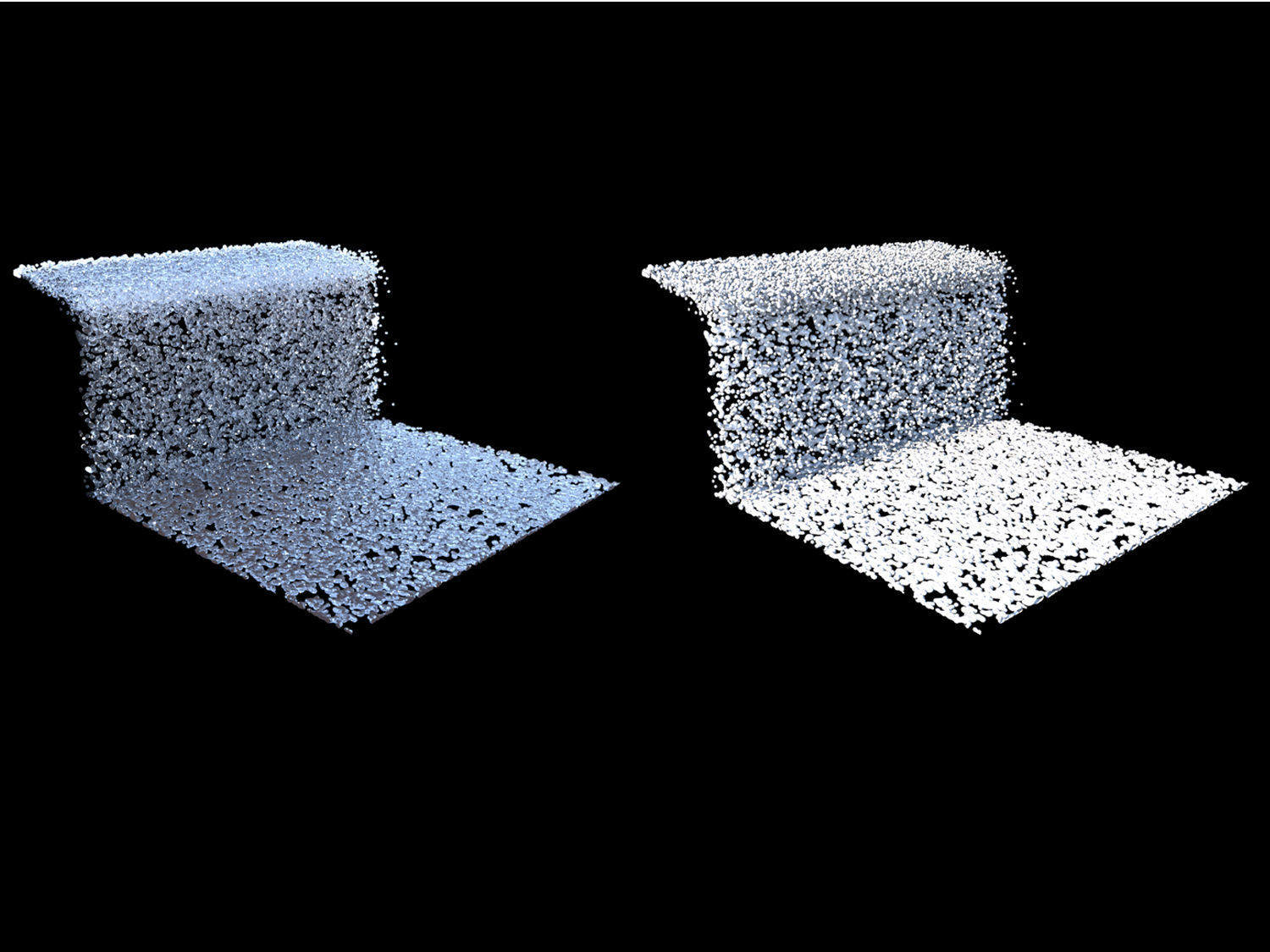 Water Collection two waterfalls 3D model_7