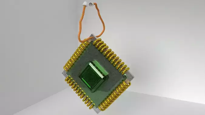 Rope Hanging Decoration 3D model