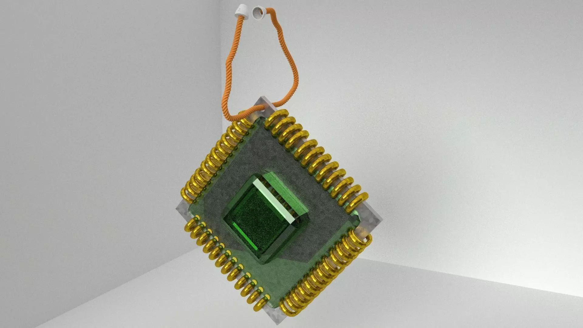 Rope Hanging Decoration 3D model_0