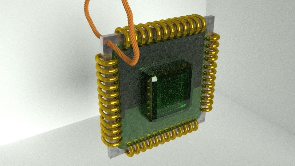 Rope Hanging Decoration 3D model_1