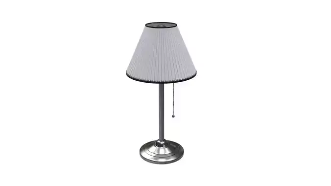 Living Room Table Lamp Low-poly 3D model