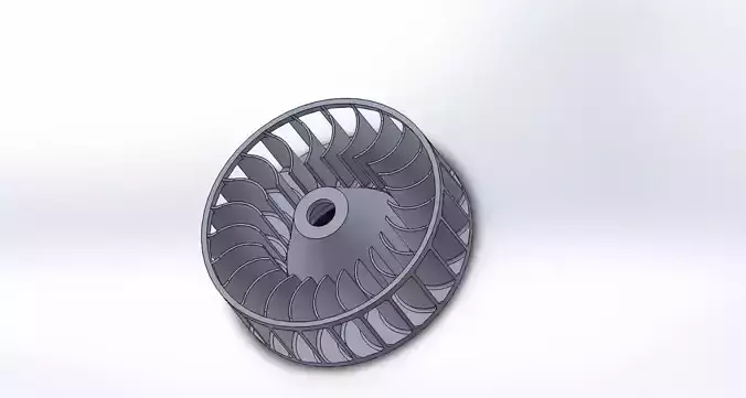 small squirlle cage fan