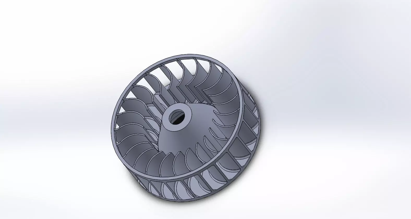 small squirlle cage fan 3D print model