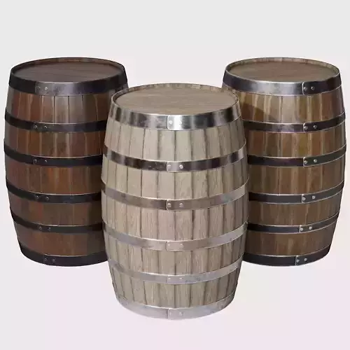 Wooden Barrel 8k