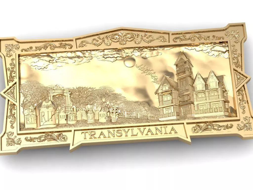 Dracula Castle     3D print model_0