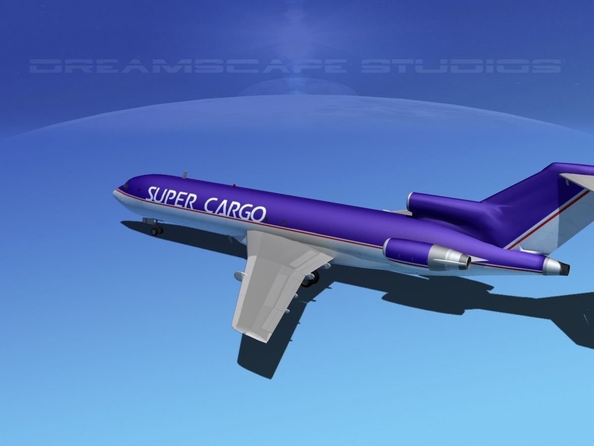 Boeing 727-200 Super Cargo 3D model_13