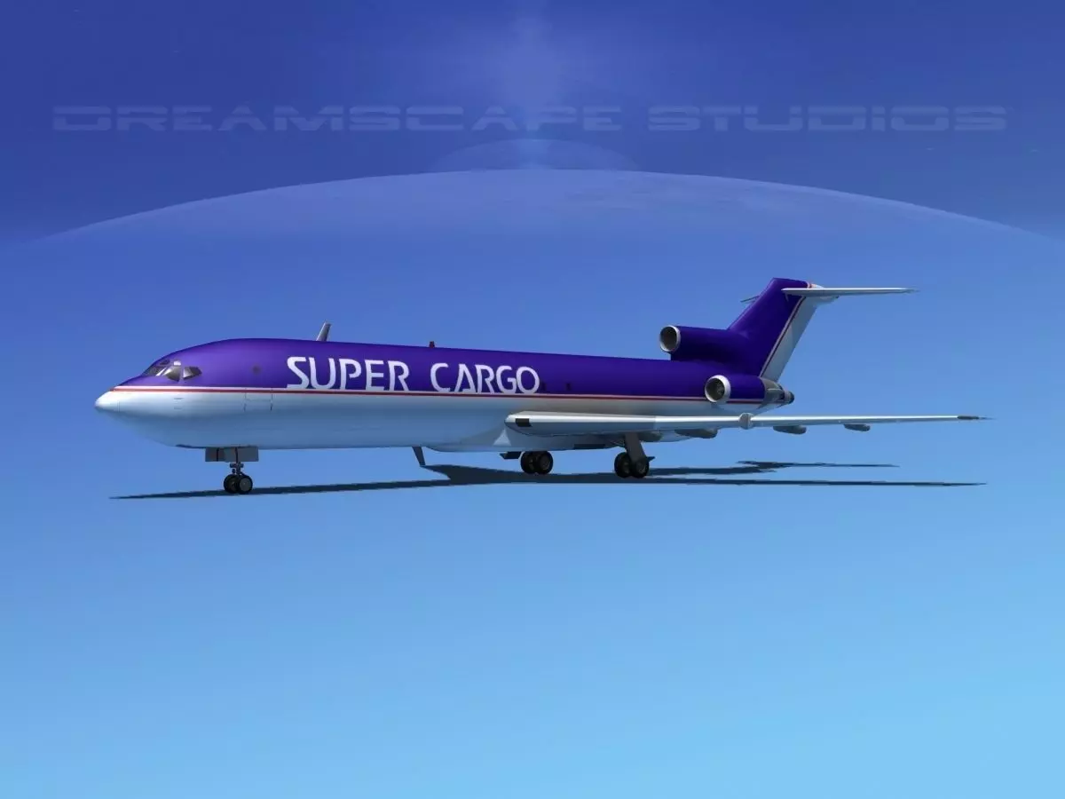 Boeing 727-200 Super Cargo 3D model_0