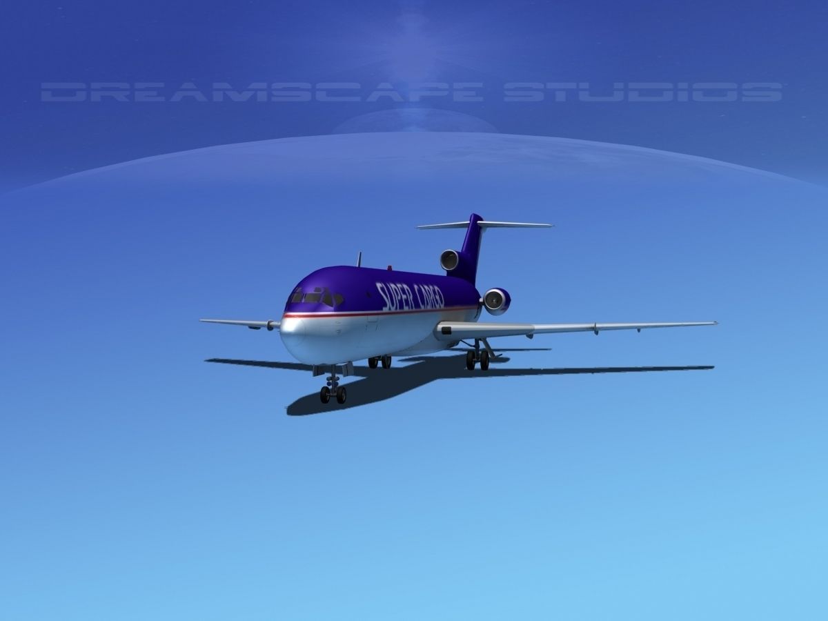 Boeing 727-200 Super Cargo 3D model_6