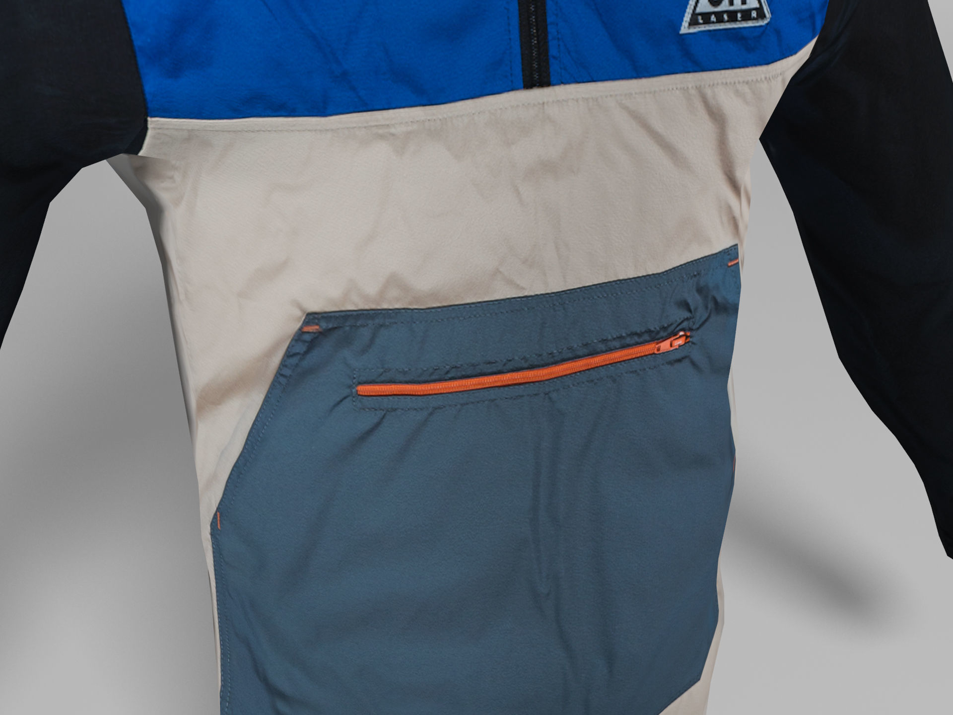 Jacket Low-poly 3D model_4