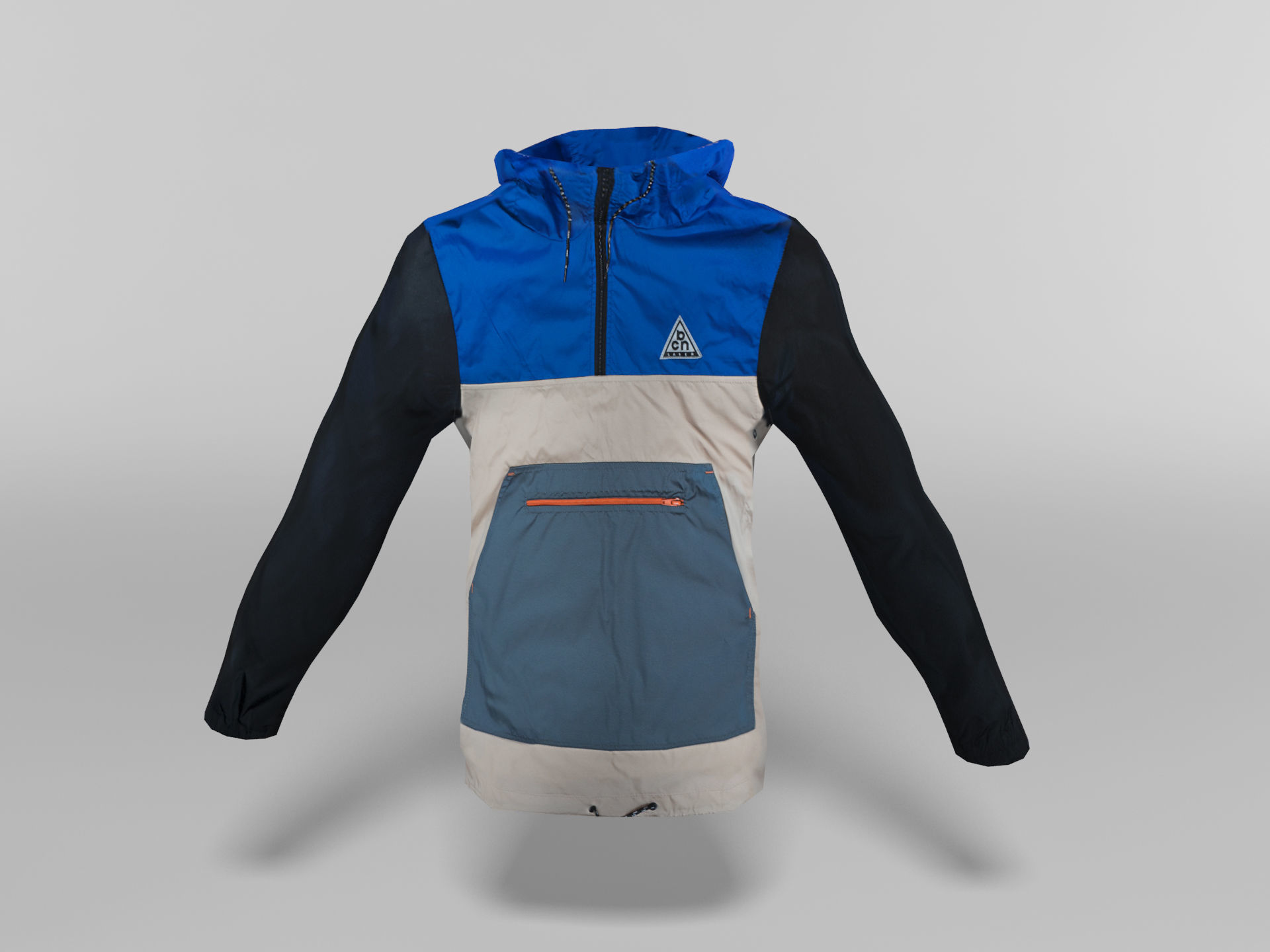 Jacket Low-poly 3D model_1