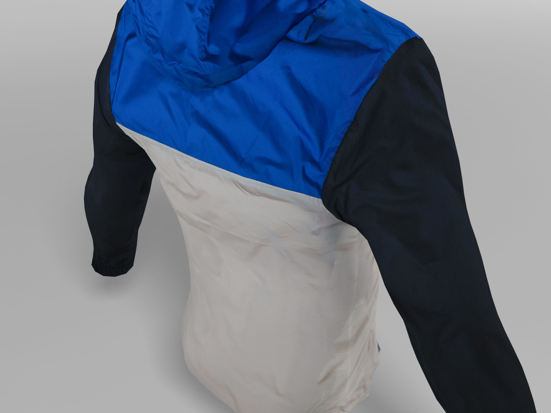 Jacket Low-poly 3D model_3