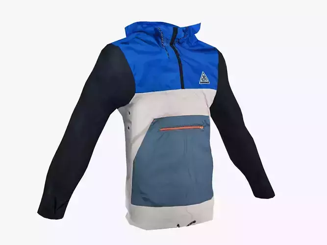 Jacket Low-poly 3D model