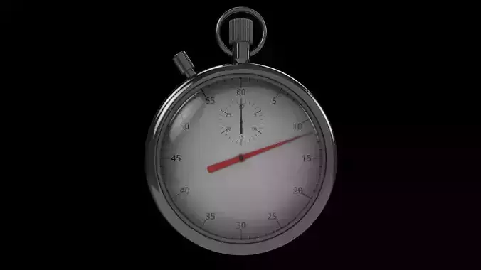 3D Stopwatch 3D model