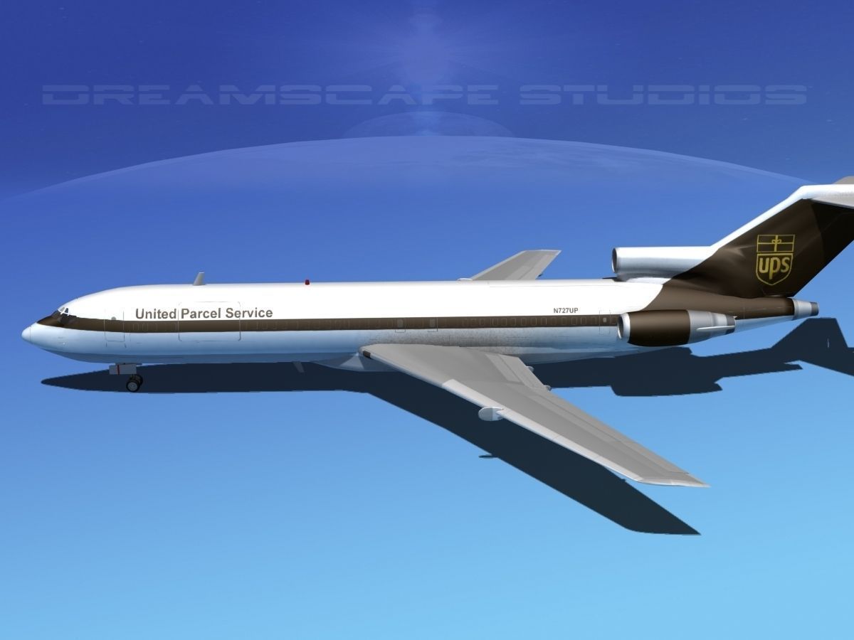 Boeing 727-200 UPS 1 3D model_14