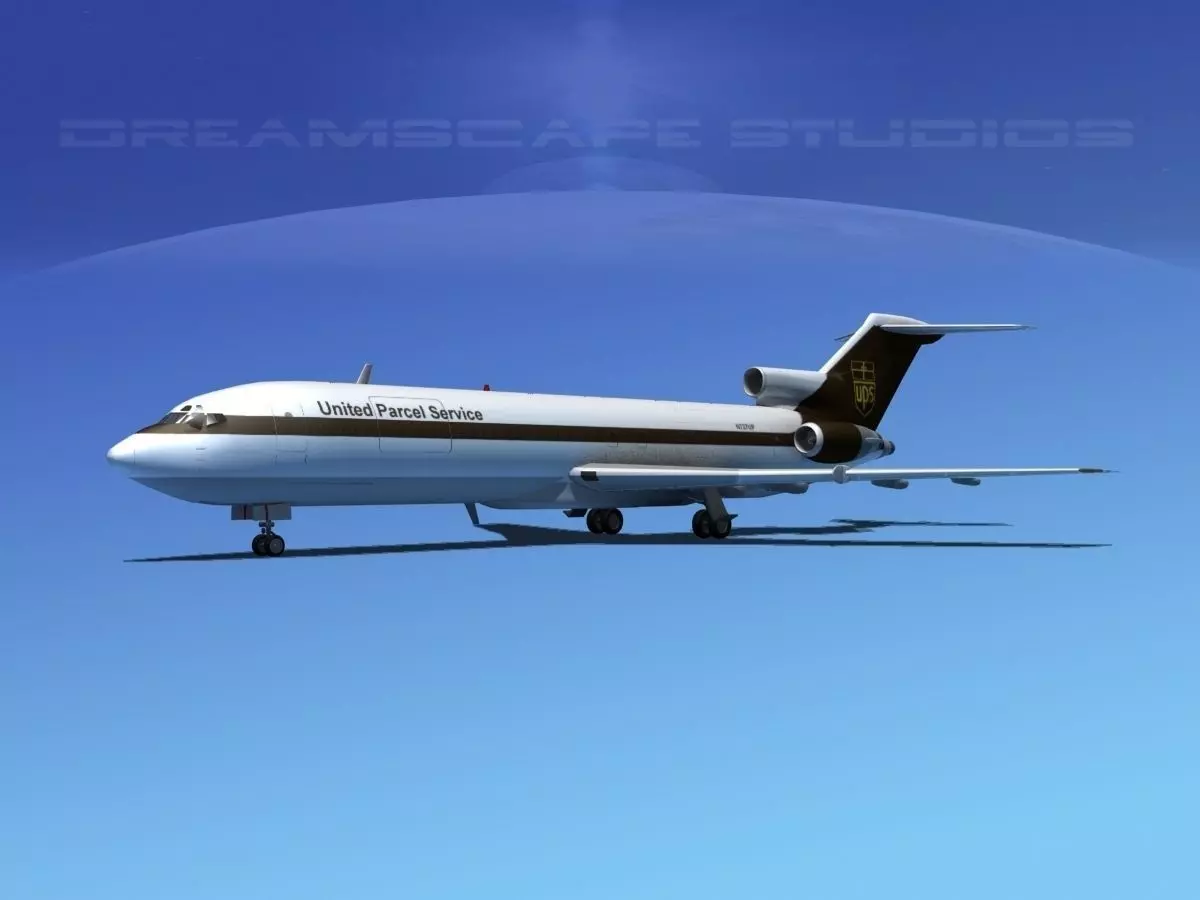Boeing 727-200 UPS 1 3D model_0