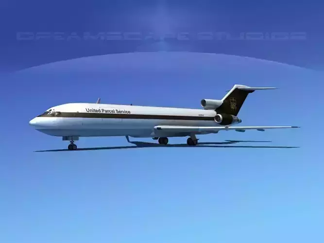 Boeing 727-200 UPS 1 3D model