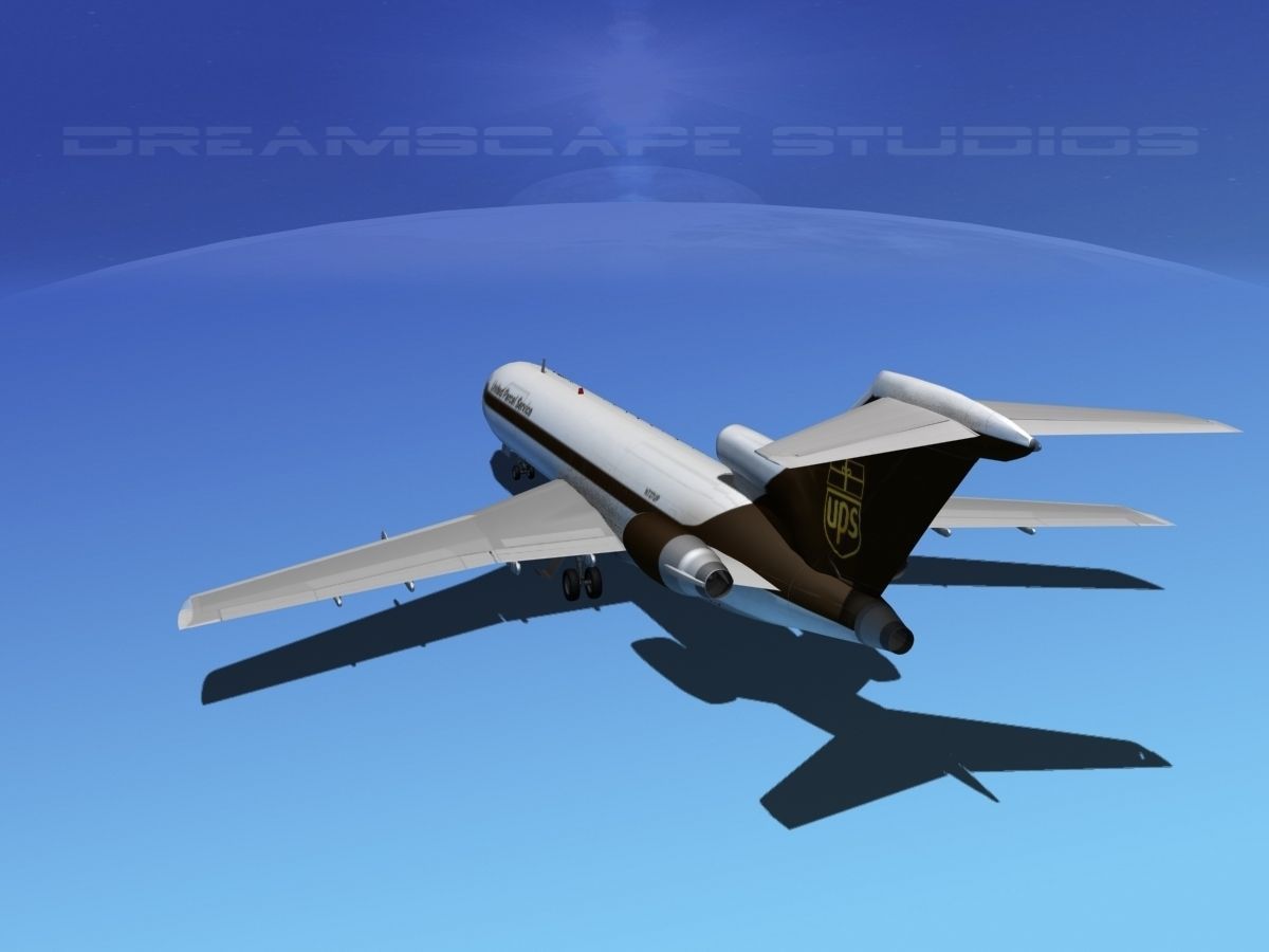 Boeing 727-200 UPS 1 3D model_13