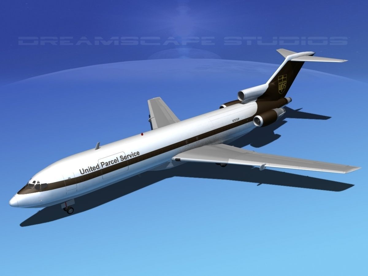 Boeing 727-200 UPS 1 3D model_15