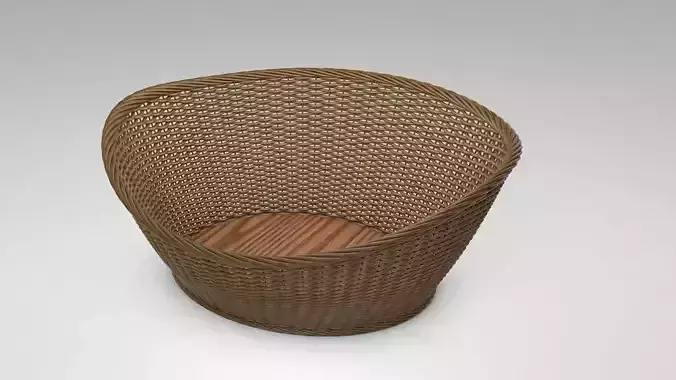 3D Basket wicker chair